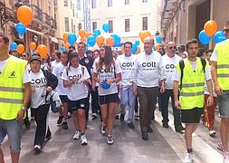 El alcalde de Málaga, Francisco de la Torre, se ha sumado a la marcha solidaria.:: Carlos Moret/