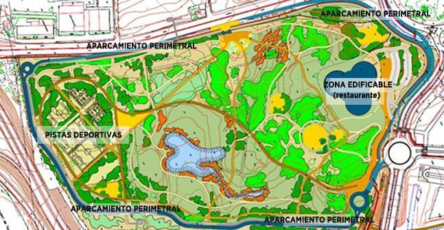 El Ayuntamiento de Málaga aprueba el plan especial del campamento Benítez, que tendría 450 plazas de aparcamiento y un restaurante
