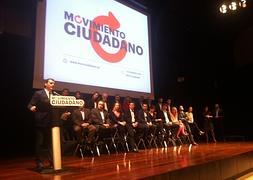 Albert Rivera, durante el acto. / Carlos Moret/