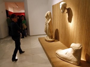 'Génesis de una colección' abrió sus puertas en el Palacio Episcopal a principios de diciembre de 2011. :: CARLOS MORET. ARCHIVO/