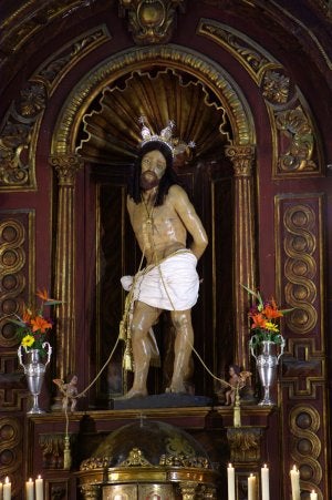 Datación. La pieza escultórica, de estilo manierista, fue realizada en 1633. ::
E. NIETO/