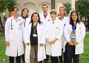 Investigadores liderados por Yolanda de Diego que han participado en el ensayo clínico. ::
SUR/