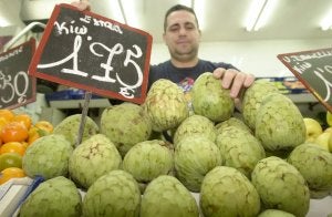 La creación de una nueva variedad permitirá producir chirimoyas en primavera. :: SUR/