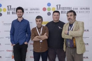 Bacardit, Martín Novel, Kiko Medina y Hergueta. :: ALFONSO CANO/