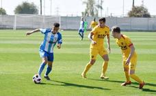 Un momento del partido de este domingo./Germán Pozo