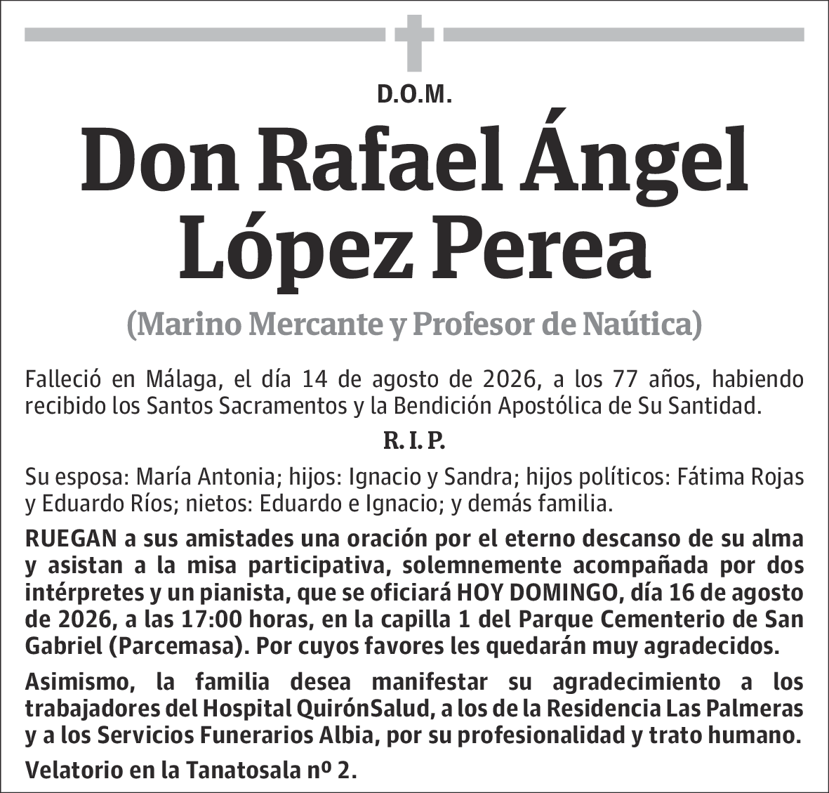 Rafael Ángel López Perea