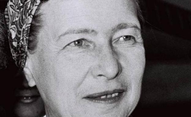 Simone de Beauvoir.