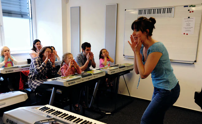 desempleo Fuera de demanda Escuela de música Organigrama, un centro Yamaha Music School para sentir,  tocar y crear | Diario Sur