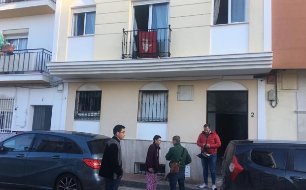 Fachada del inmueble.