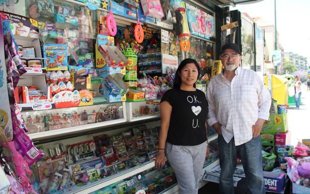 El kiosco de los herederos del 'Niño de las Moras'