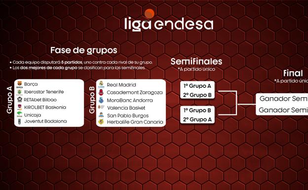Quejar Aptitud Asesorar La ACB aprueba una fase final de la Liga Endesa con 12 equipos, si es  posible reanudarla | Diario Sur