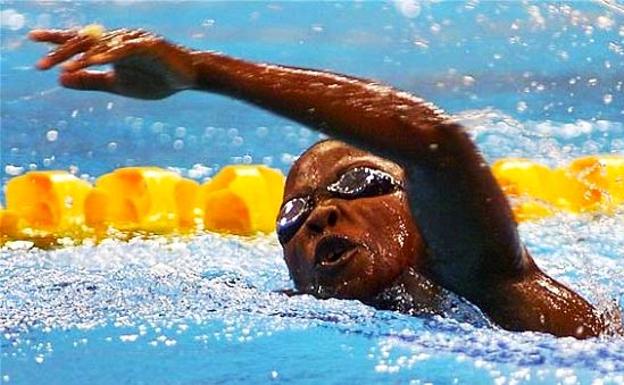 Eric Moussambani, en los Juegos de Sídney. /Reuters