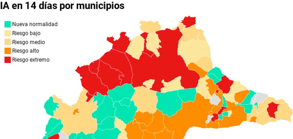 Campillos, Antequera y Marbella, ciudades de más de 5.000 habitantes en mayor riesgo por incidencia acumulada en el nuevo semáforo del Gobierno 2 Campillos, Antequera y Marbella, ciudades de más de 5.000 habitantes en mayor riesgo por incidencia acumulada en el nuevo semáforo del Gobierno 2