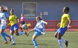 Primer gol del partido, de María Ruiz./FRANCIS SILVA