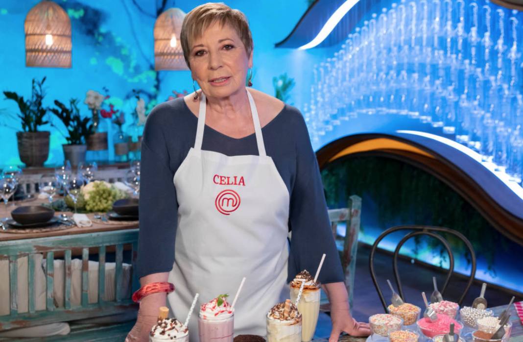 La malagueña posa en la cocina del programa culinario./rtve