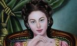 Recreación de María Rosa de Gálvez como se la imagina la artista Larisa Sarria/SUR