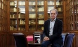 Antonio Soler, este martes en la biblioteca de la Sociedad Económica de Amigos del País./Ñito Salas