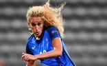 Kheira Hamraoui, la jugadora que fue agredida./Afp