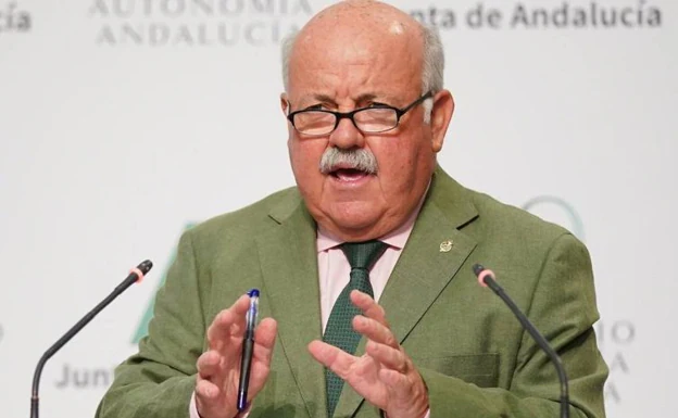 Ministro de Salud, Jesús Aguirre. 