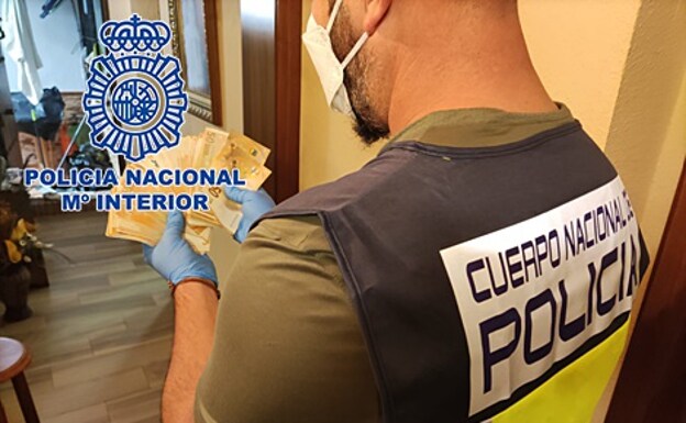 Once detenidos en Málaga por introducir 130.000 euros a través de una plataforma de compraventa | Diario Sur
