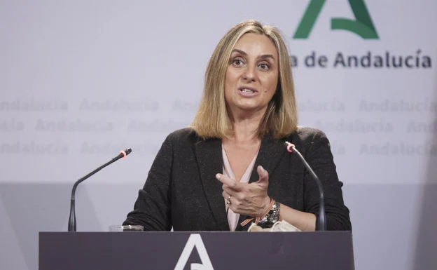 La ministra de Obras Públicas, Marifrán Carazo. 