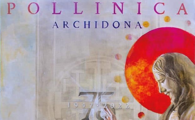 Fragmento del cartel del 75.º aniversario, obra de Martín Mena. 