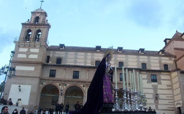 El traslado de la Virgen de la Caridad de Málaga se celebrará el 30 de marzo