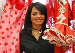 Melisa Lozano pone flamencos los más pequeños | Diario Sur